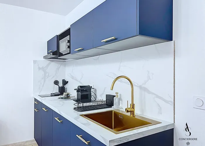 Apartman Le Gatsby - 2 Pers - 10 Min Palais - Ac *